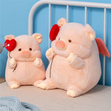 Valentines Day Gifts Plush Stuffed Pillow Cute Plush Stuffed Animal Pig Toys 20cm