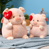 Valentines Day Gifts Plush Stuffed Pillow Cute Plush Stuffed Animal Pig Toys 20cm