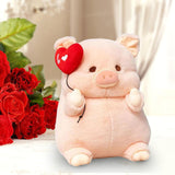 Valentines Day Gifts Plush Stuffed Pillow Cute Plush Stuffed Animal Pig Toys 20cm