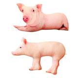 Cute 3D Pig Hug Pillow Throw Pillow Cushion Bed Pillow for Housewarming Gift 50x25cm