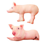 Cute 3D Pig Hug Pillow Throw Pillow Cushion Bed Pillow for Housewarming Gift 50x25cm
