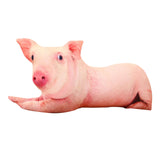 Cute 3D Pig Hug Pillow Throw Pillow Cushion Bed Pillow for Housewarming Gift 50x25cm
