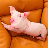 Cute 3D Pig Hug Pillow Throw Pillow Cushion Bed Pillow for Housewarming Gift 50x25cm