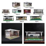 Model Car Display Transparent Model Showcase for Collectors Sports Car Gifts style A