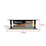 Model Car Display Transparent Model Showcase for Collectors Sports Car Gifts style H