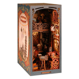 Book Nooks Kits for Dollhouse Bookstore DIY Miniature Dollhouse Booknooks Kits style A