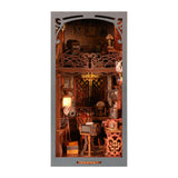 Book Nooks Kits for Dollhouse Bookstore DIY Miniature Dollhouse Booknooks Kits style A