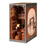 Book Nooks Kits for Dollhouse Bookstore DIY Miniature Dollhouse Booknooks Kits style A