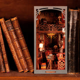 Book Nooks Kits for Dollhouse Bookstore DIY Miniature Dollhouse Booknooks Kits style A