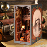 Book Nooks Kits for Dollhouse Bookstore DIY Miniature Dollhouse Booknooks Kits style A