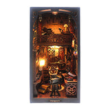 Book Nooks Kits for Dollhouse Bookstore DIY Miniature Dollhouse Booknooks Kits style A