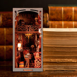 Book Nooks Kits for Dollhouse Bookstore DIY Miniature Dollhouse Booknooks Kits style A
