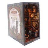 Book Nooks Kits for Dollhouse Bookstore DIY Miniature Dollhouse Booknooks Kits style A