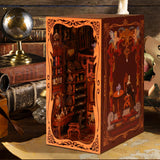 Book Nooks Kits for Dollhouse Bookstore DIY Miniature Dollhouse Booknooks Kits style B