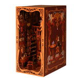Book Nooks Kits for Dollhouse Bookstore DIY Miniature Dollhouse Booknooks Kits style B