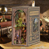 Book Nooks Kits for Dollhouse Bookstore DIY Miniature Dollhouse Booknooks Kits style C