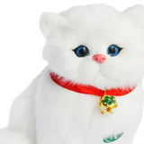 Realistic Cat Toy Tail Movable Kids Valentines Day Gifts for Sofa Car Office Style A