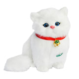 Realistic Cat Toy Tail Movable Kids Valentines Day Gifts for Sofa Car Office Style A