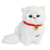 Realistic Cat Toy Tail Movable Kids Valentines Day Gifts for Sofa Car Office Style A