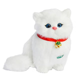 Realistic Cat Toy Tail Movable Kids Valentines Day Gifts for Sofa Car Office Style A