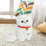 Realistic Cat Toy Tail Movable Kids Valentines Day Gifts for Sofa Car Office Style A