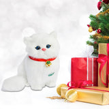 Realistic Cat Toy Tail Movable Kids Valentines Day Gifts for Sofa Car Office Style A