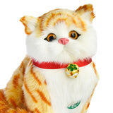 Realistic Cat Toy Tail Movable Kids Valentines Day Gifts for Sofa Car Office Style B