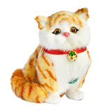 Realistic Cat Toy Tail Movable Kids Valentines Day Gifts for Sofa Car Office Style B