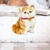 Realistic Cat Toy Tail Movable Kids Valentines Day Gifts for Sofa Car Office Style B