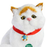 Realistic Cat Toy Tail Movable Kids Valentines Day Gifts for Sofa Car Office Style D