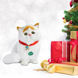 Realistic Cat Toy Tail Movable Kids Valentines Day Gifts for Sofa Car Office Style D