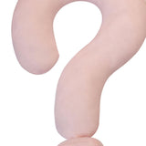 Soft Throw Pillow Lightweight Question Mark Pillow for Office Girls Bedroom Pink