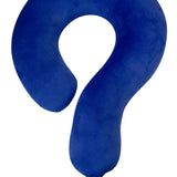 Soft Throw Pillow Lightweight Question Mark Pillow for Office Girls Bedroom Blue