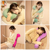 Soft Throw Pillow Lightweight Question Mark Pillow for Office Girls Bedroom Purple