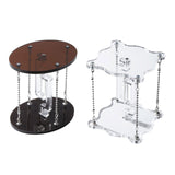 Tensegrity Table Gravity Modern Desktop Ornament for Table Bedroom Kids Gift Brown