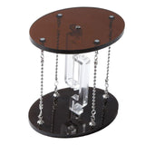 Tensegrity Table Gravity Modern Desktop Ornament for Table Bedroom Kids Gift Brown