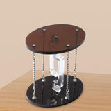 Tensegrity Table Gravity Modern Desktop Ornament for Table Bedroom Kids Gift Brown