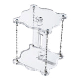 Tensegrity Table Gravity Modern Desktop Ornament for Table Bedroom Kids Gift Clear