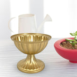 Decorative Vase Classic Iron Urn Planter for Living Room Indoor Dining Table gold large