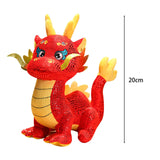 Dragon Plush Toy Adorable Chinese Dragon Plush for Birthday Gift Bedroom Bar