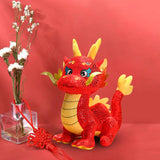 Dragon Plush Toy Adorable Chinese Dragon Plush for Birthday Gift Bedroom Bar