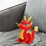 Dragon Plush Toy Adorable Chinese Dragon Plush for Birthday Gift Bedroom Bar
