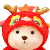 Dragon Plush Toy Cute Dragon Stuffed Animal for Birthday Present Bar Bedroom