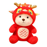 Dragon Plush Toy Cute Dragon Stuffed Animal for Birthday Present Bar Bedroom