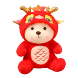 Dragon Plush Toy Cute Dragon Stuffed Animal for Birthday Present Bar Bedroom