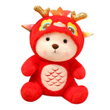 Dragon Plush Toy Cute Dragon Stuffed Animal for Birthday Present Bar Bedroom