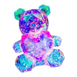 Glowing Bear Valentines Day Gifts for Kids with Heart LED Toy USB Girlfriend pink heart