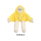 Plush Banana Toy Plush Pillow Weird Banana Doll for Boys Chair Party 18cm