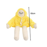 Plush Banana Toy Plush Pillow Weird Banana Doll for Boys Chair Party 65cm