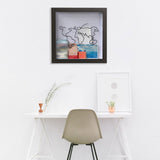 Maxbell Ticket Display Case Frame Multipurpose for Movie Theater Travel Ticket Style A